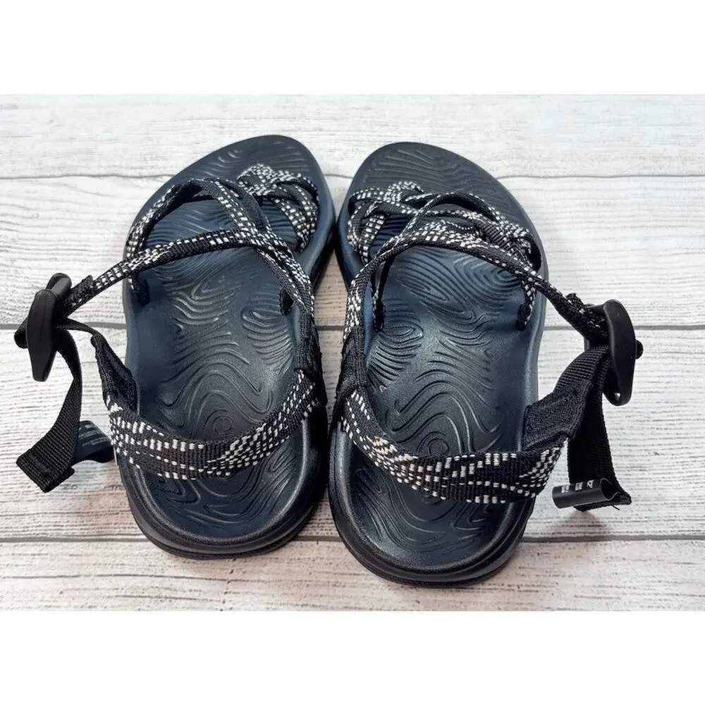 Chaco Z/Volv X2 Dash Black Strappy Sandal Adjustable Outdoors Women's Size 7